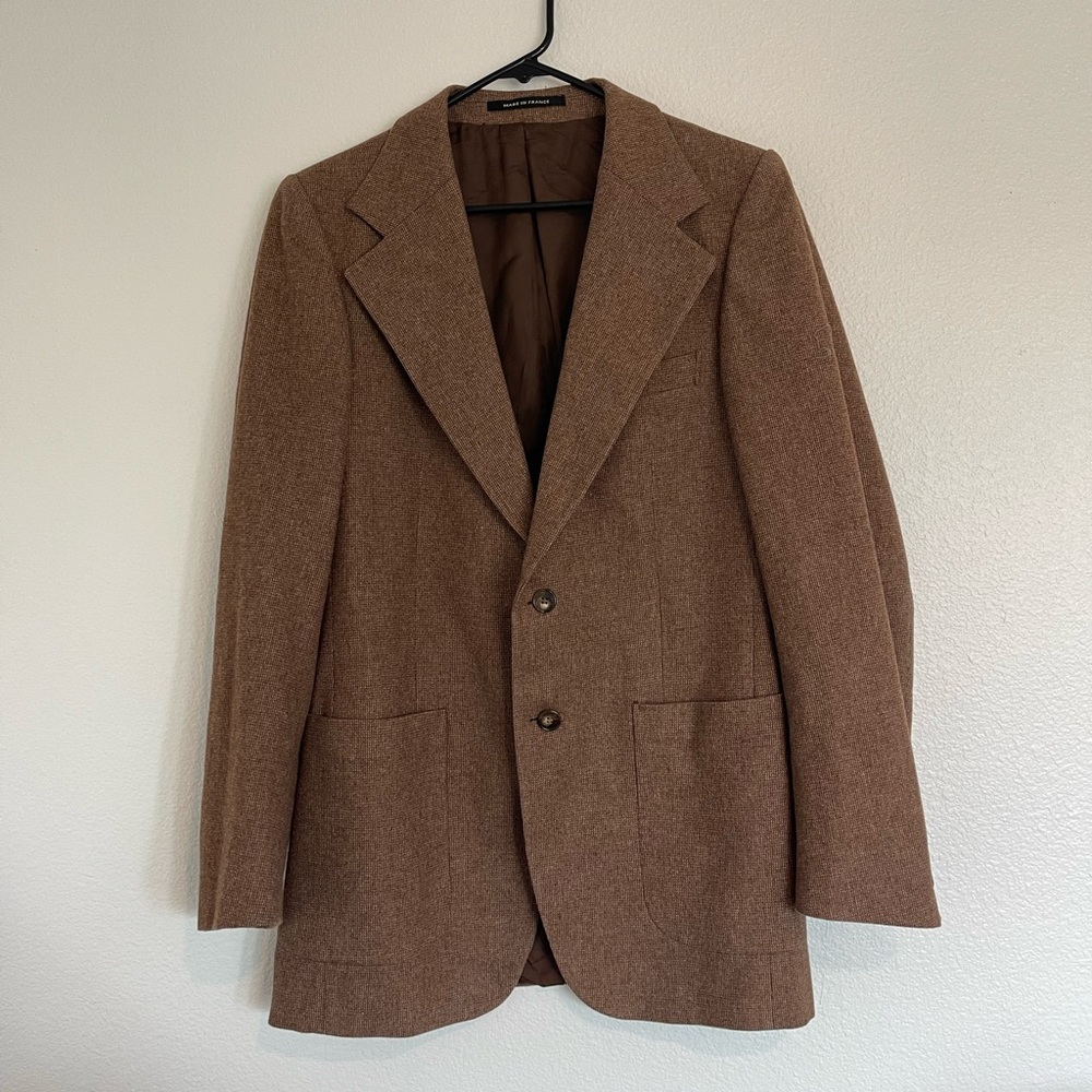 YSL Men’s Brown Coat
